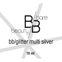 creative glitter multi silver 10g