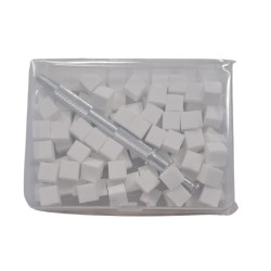 sponge set 100 stk. inkl. halter